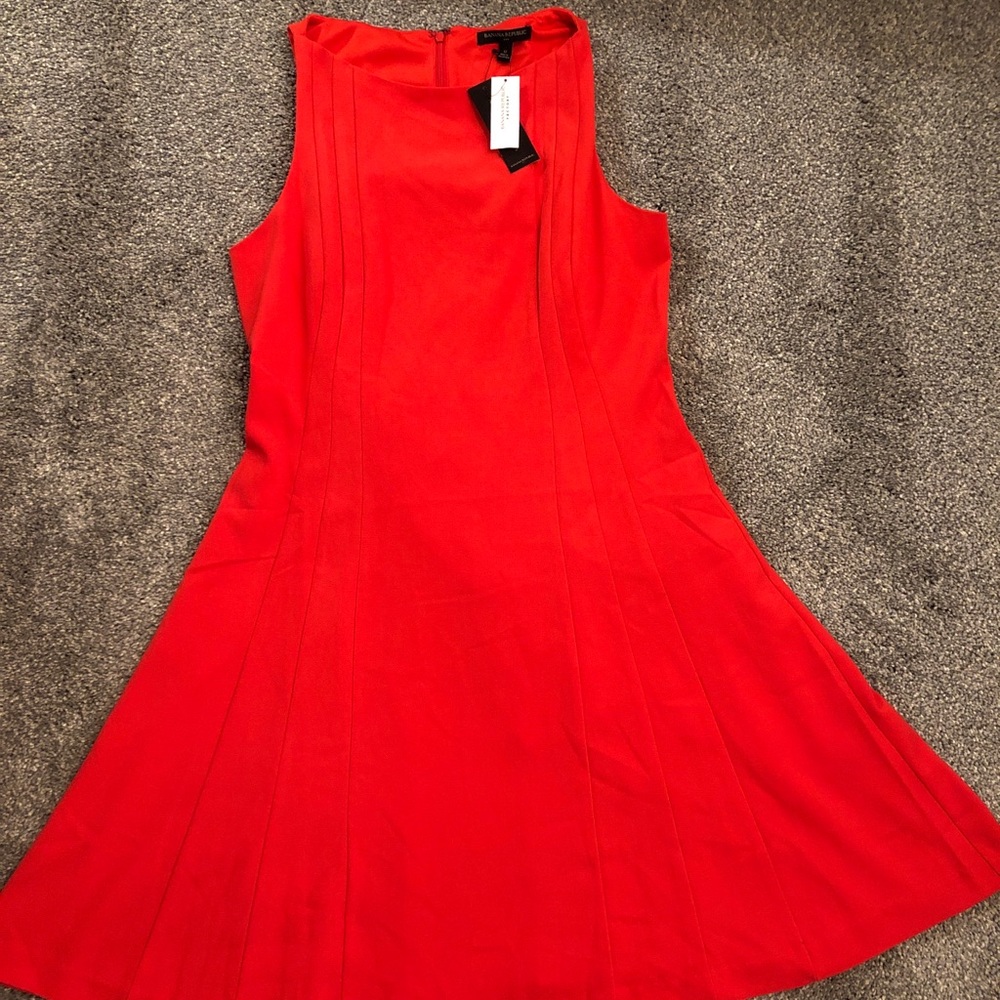 Banana Republic (Factory) orange A line Dress
